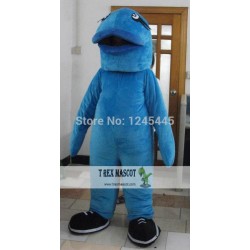 Good Version Full Blue Fish Mascot Costume For Adult