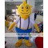 Yellow Rhinoceros Mascot Costume For Adult