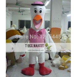 Adult Crane Mascot Costume