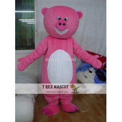 Adult Pig Mascot Costume