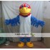 Adult Blue Parrot Mascot Costume