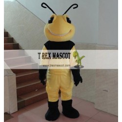 Yellow Adult Hornet Mascot Costume