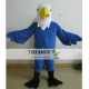 Adult Blue Eagle Mascot Costume