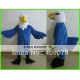 Adult Blue Eagle Mascot Costume
