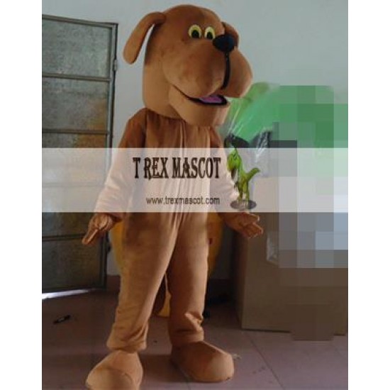 Big Mouth Brown Puppy Dog Mascot Costume For Adult Big Mouth Brown Puppy Dog Mascot Costume For Adult