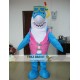 Blue Shark Mascot Costume For Adult Blue Shark Mascot Costume For Adult