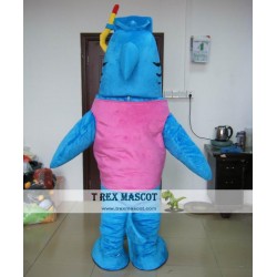 Blue Shark Mascot Costume For Adult