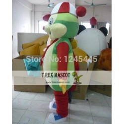 Popular Colourful Adult Worm Brown Mascot Costume
