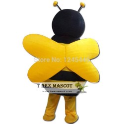 Yellow Honey Bee Mascot Costume For Adults