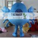 Carnival Adult Blue Crab Mascot Costume Carnival Adult Blue Crab Mascot Costume