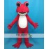 Carnival Adult Red Frog Costume Mascot