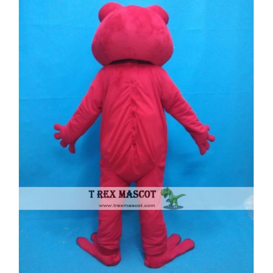 Carnival Adult Red Frog Costume Mascot Carnival Adult Red Frog Costume Mascot