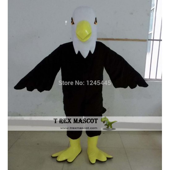 Blue / Black Eagle Mascot Costume For Adult Blue / Black Eagle Mascot Costume For Adult