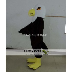 Blue / Black Eagle Mascot Costume For Adult