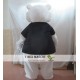 White Polar Bear Mascot Costume With Adults Size