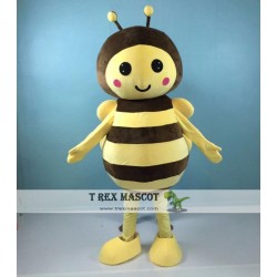 Yellow Honey Bee Mascot Costume For Adult