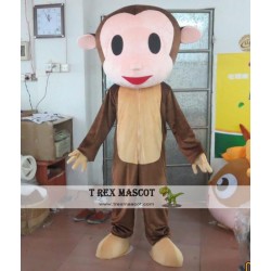 Big Head Monkey Mascot Costumes For Adult