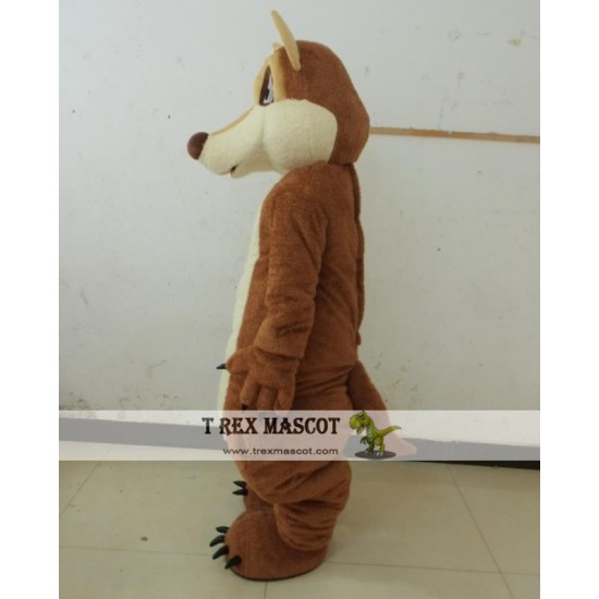 Brown Squirrel Mascot Costume for Adults Brown Squirrel Mascot Costume for Adults