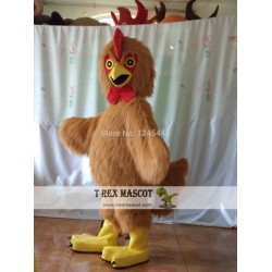 Brown Chicken Mascot Costume Adult Chicken Costume