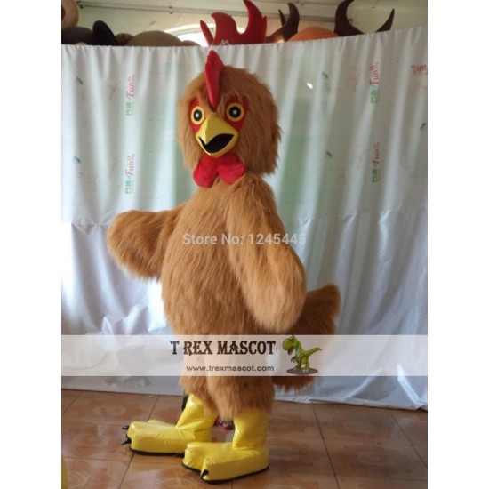 Brown Chicken Mascot Costume Adult Chicken Costume Brown Chicken Mascot Costume Adult Chicken Costume