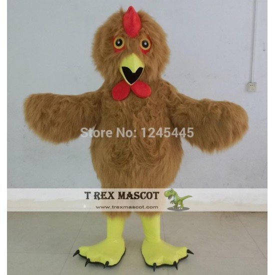 Brown Chicken Mascot Costume Adult Chicken Costume Brown Chicken Mascot Costume Adult Chicken Costume