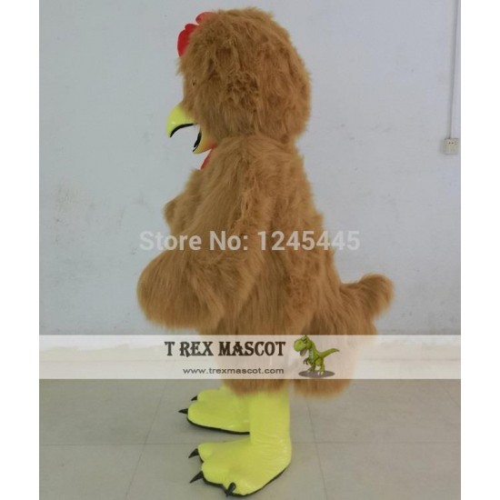 Brown Chicken Mascot Costume Adult Chicken Costume Brown Chicken Mascot Costume Adult Chicken Costume