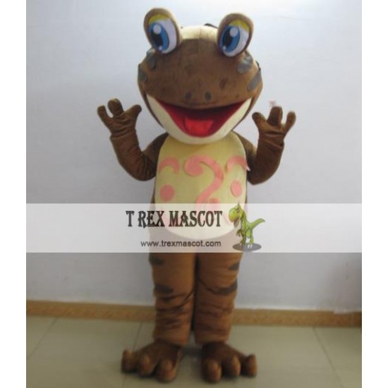 Brown Frog Mascot Costume For Adults Frog Mascot Brown Frog Mascot Costume For Adults Frog Mascot