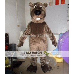 Adult Beaver Mascot Costume