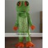 Green Frog Mascot Adult Frog Costume