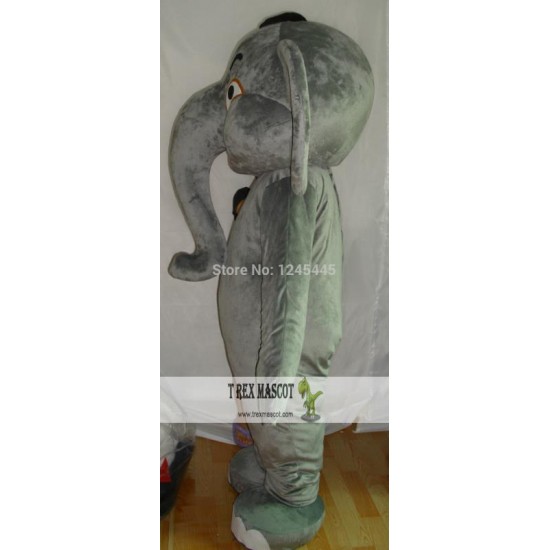 Grey Elephant Costume Adult Elephant Mascot Costume Grey Elephant Costume Adult Elephant Mascot Costume