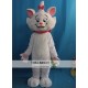 Costume Mascot Eva White Cat Costume For Adult Costume Mascot Eva White Cat Costume For Adult