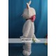 Costume Mascot Eva White Cat Costume For Adult Costume Mascot Eva White Cat Costume For Adult