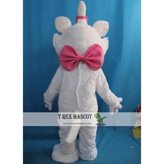 Costume Mascot Eva White Cat Costume For Adult Costume Mascot Eva White Cat Costume For Adult