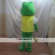 Yellow Shirt Frog Mascot Costume Adult Frog Costume