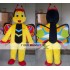 Butterfly Mascot Costume Adult Yellow Butterfly Costume