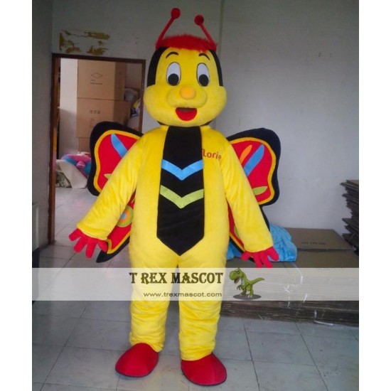 Butterfly Mascot Costume Adult Yellow Butterfly Costume Butterfly Mascot Costume Adult Yellow Butterfly Costume