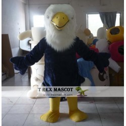 Black Eagle Mascot Costume For Adult