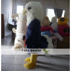 Black Eagle Mascot Costume For Adult