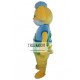 Yellow Dog Mascot Dog Mascot Costume For Adult