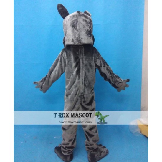Big Dog Mascot Costume Adult Gray Dog Costume Big Dog Mascot Costume Adult Gray Dog Costume