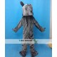 Big Dog Mascot Costume Adult Gray Dog Costume Big Dog Mascot Costume Adult Gray Dog Costume
