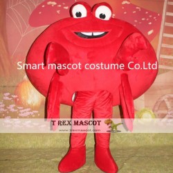 Costume Mascot Red Crab Mascot Costume For Adult