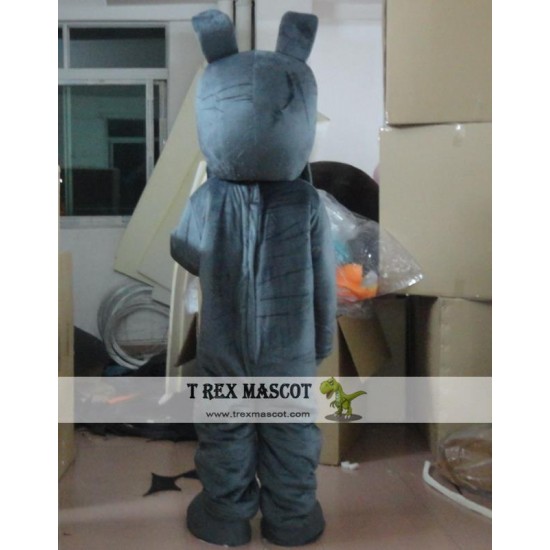 Big Dog Mascot Costume Adult Gray Dog Costume Big Dog Mascot Costume Adult Gray Dog Costume