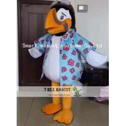 Flower Shirt Bird Mascot Costume Adult Bird Costume