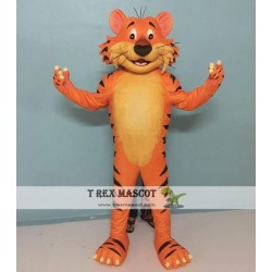 Happy Tiger Mascot Costume For Adult