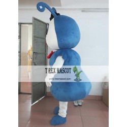 Bee Costume Blue Bee Mascot Costume For Adult