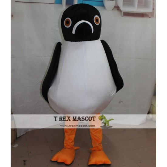 Black And White Dove Mascot Costume Eva Adult Dove Costume Black And White Dove Mascot Costume Eva Adult Dove Costume