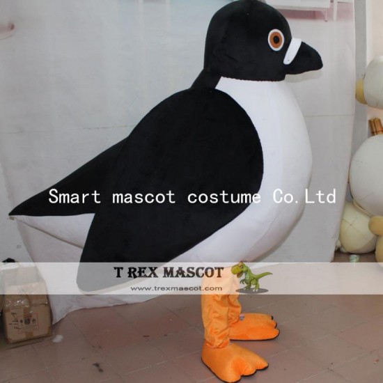 Black And White Dove Mascot Costume Eva Adult Dove Costume Black And White Dove Mascot Costume Eva Adult Dove Costume