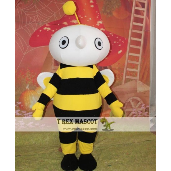 White Nose Bee Costume Bee Mascot Bee Mascot Costume For Adult