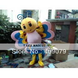 Adult Butterfly Mascot Costume